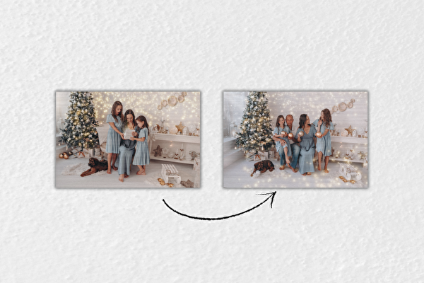 Obojstranná tlač na drevo 40x30 cm z vlastnej fotografie