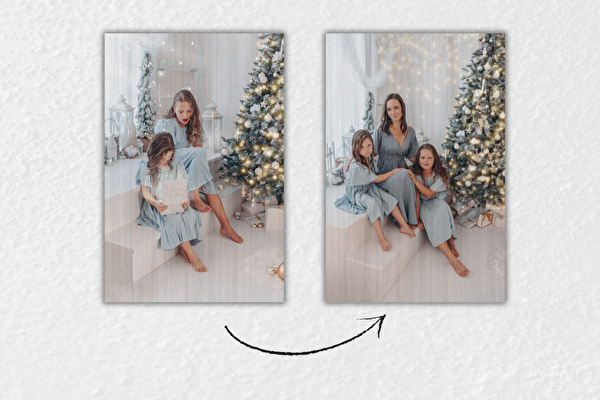 Obojstranná tlač na drevo 60x45 cm z vlastnej fotografie