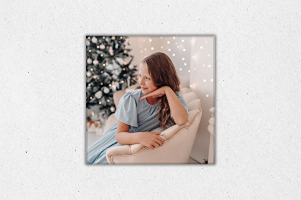 Tlač na sklo 40x40 cm z vlastnej fotografie