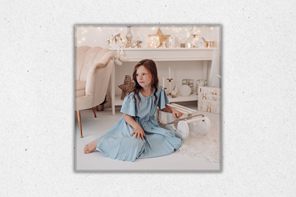 Tlač na sklo 50x50 cm z vlastnej fotografie